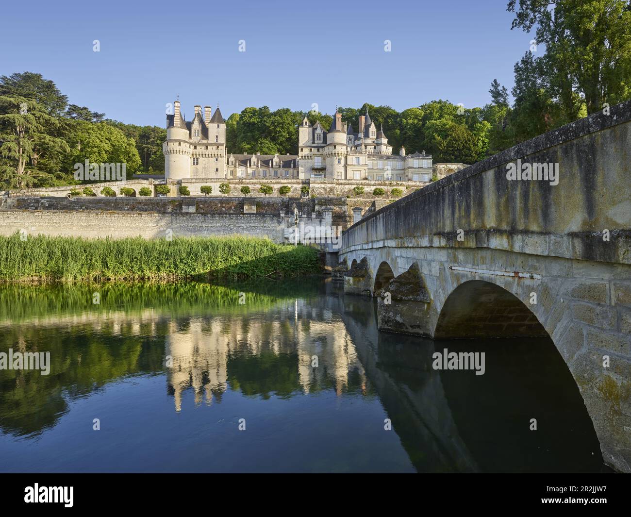 Usse Rigny Chateau d'Ussé, Rigny-Ussé, Loire Valley, France Stock Photo - Alamy