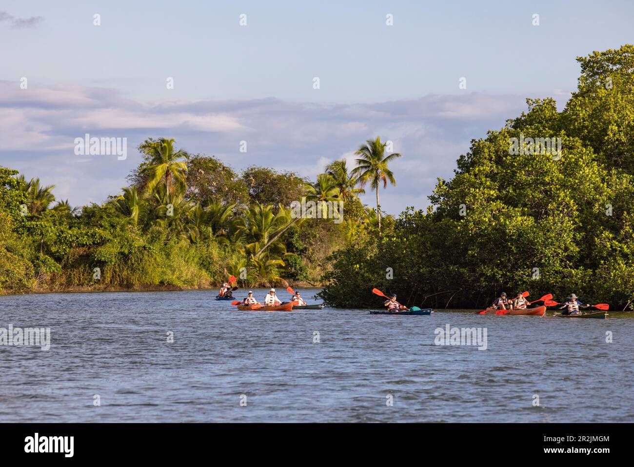 Sea kayak excursion for passengers of expedition cruise ship World