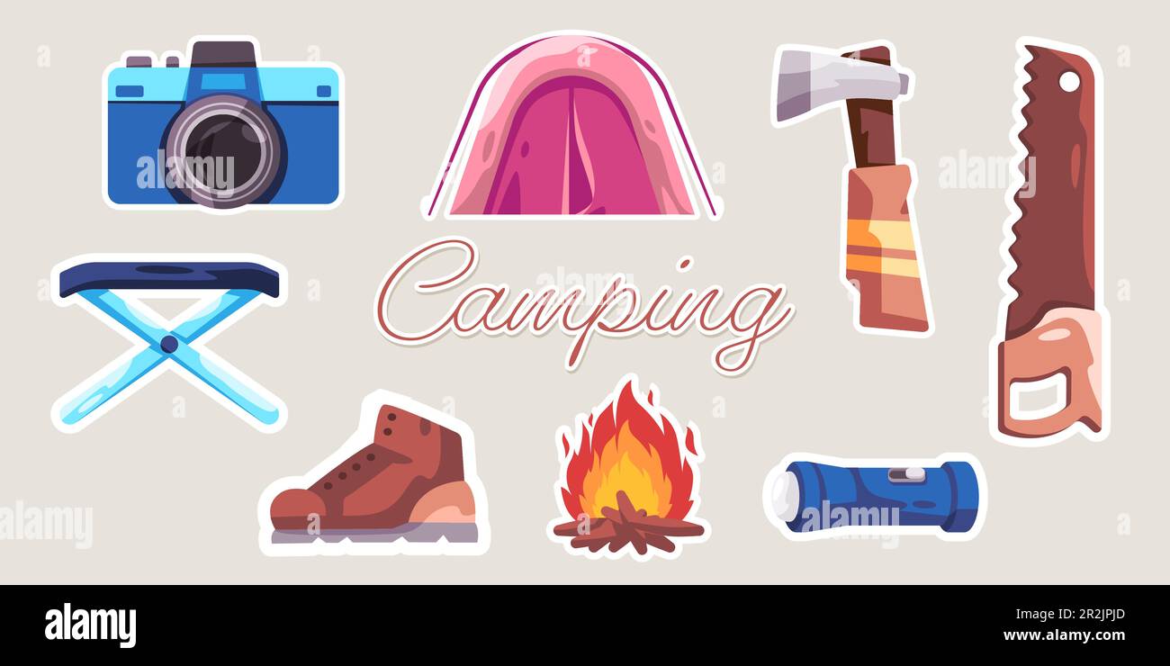 campground equipment tent camping ground adventure hiking adventure