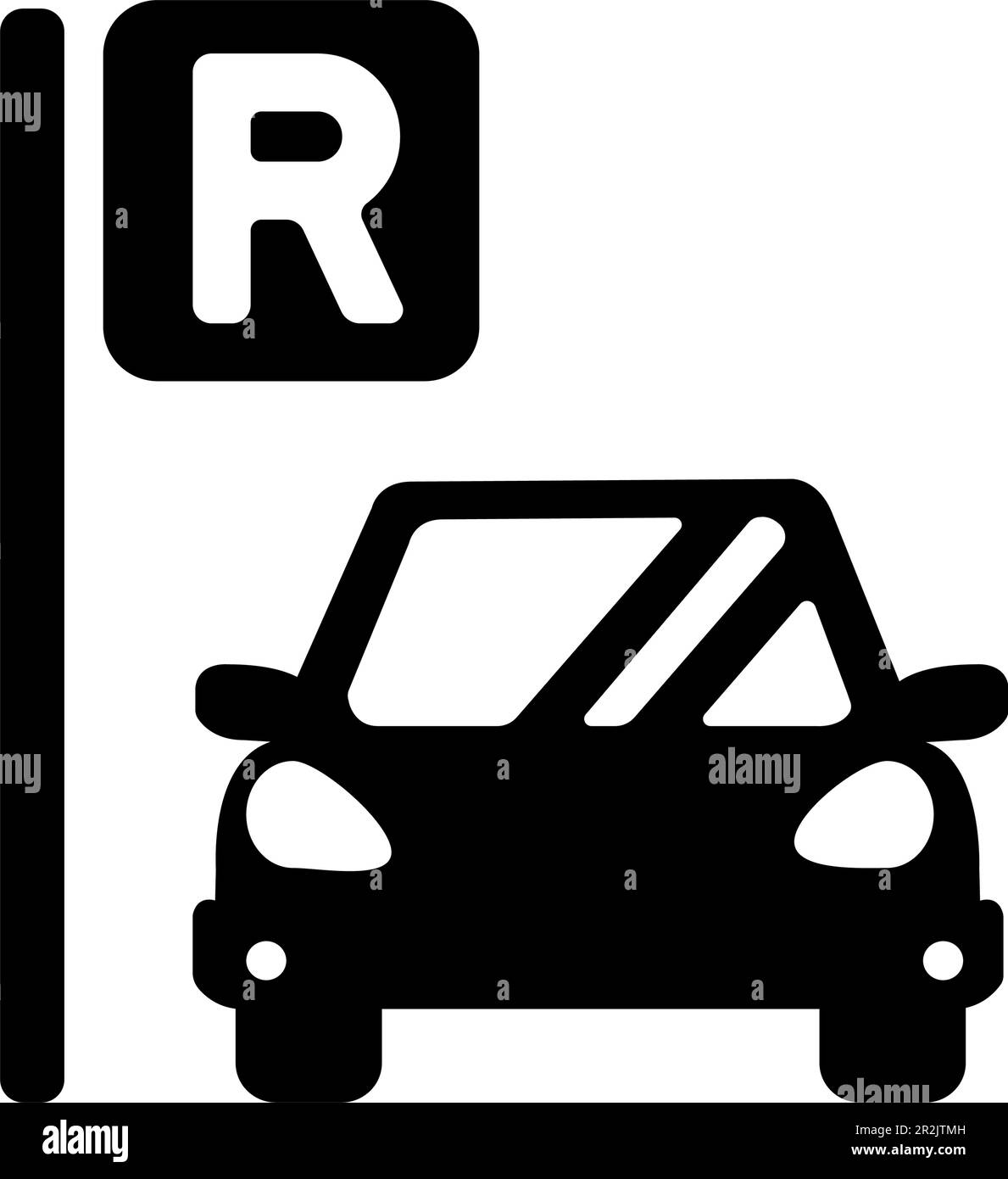 Rent a car vector  icon illustration Stock Vector