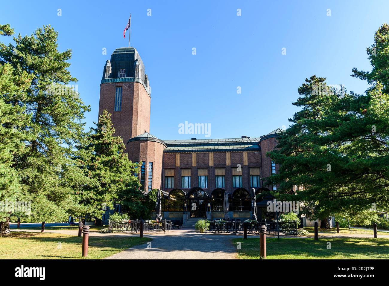 City Hall, Joensuu, Finland Stock Photo
