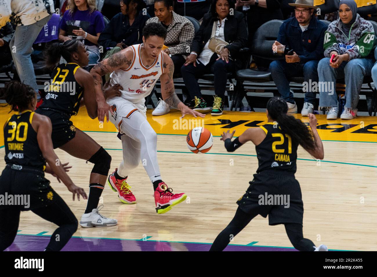 Los angeles sparks hi-res stock photography and images - Alamy