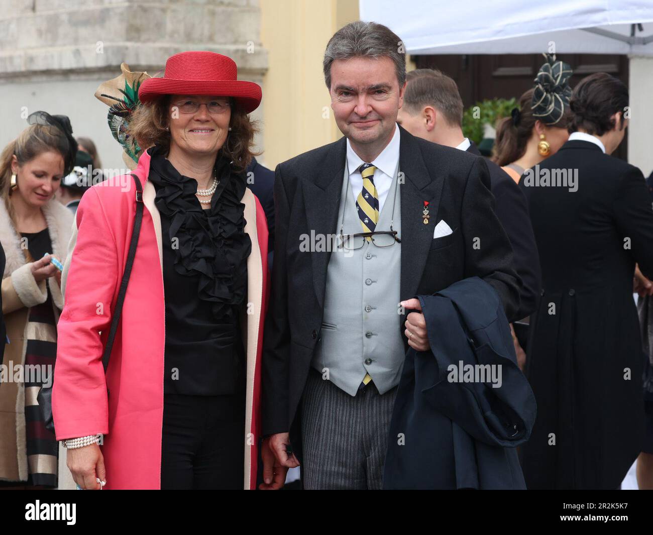 Munich, Germany. 20th May, 2023. of Habsburg and his wife Eilika