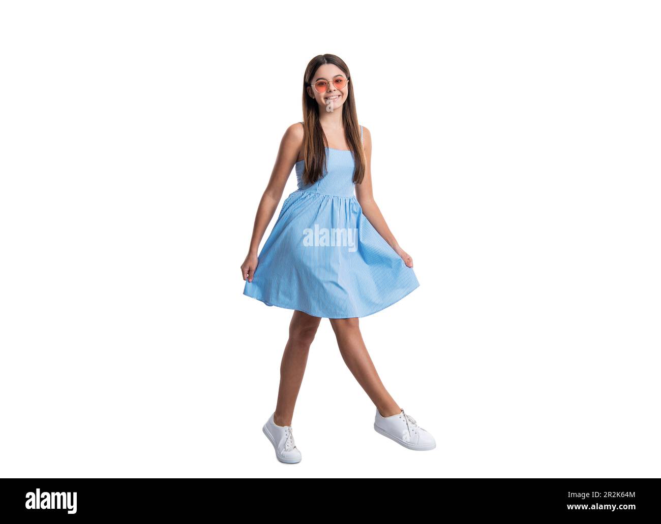 Summer dress and leggings Stock Photo - Alamy