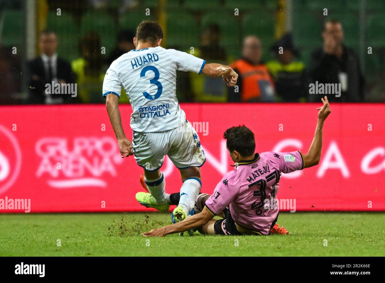 The Emblem of the Football Club `Palermo`. Italy Editorial Stock