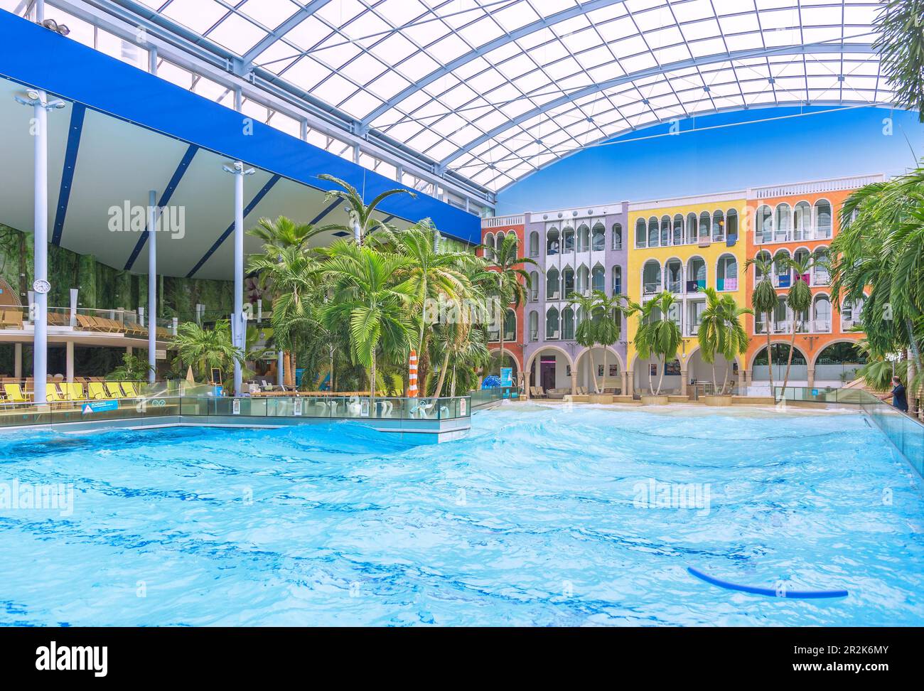 Erding, Therme Erding, Hotel Victory, wave pool Stock Photo - Alamy