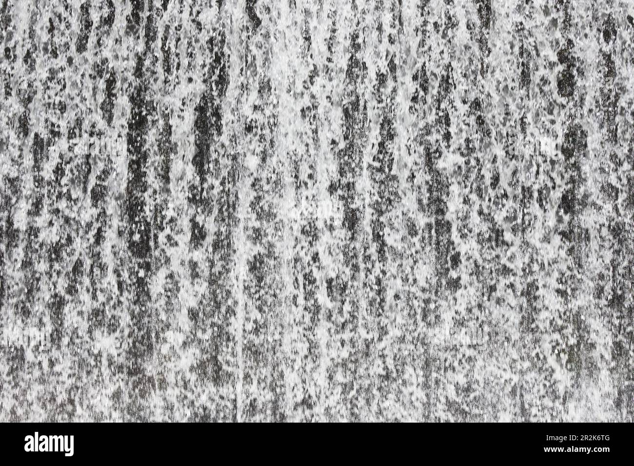 Full frame image close-up of a waterfall. Stock Photo