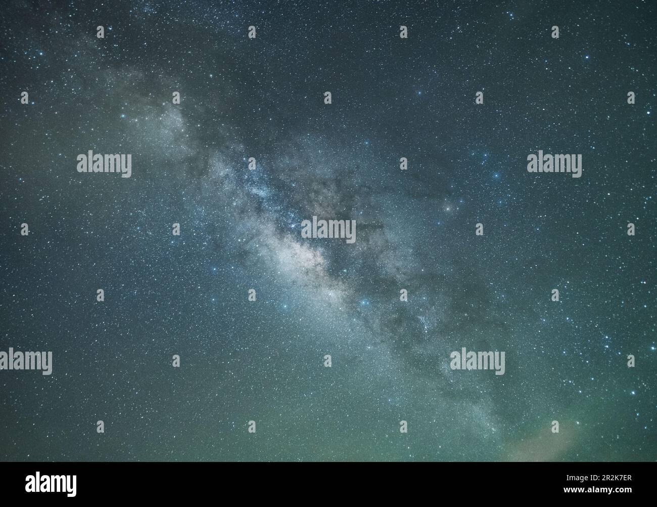 The Milky way and stars in the night sky Stock Photo - Alamy