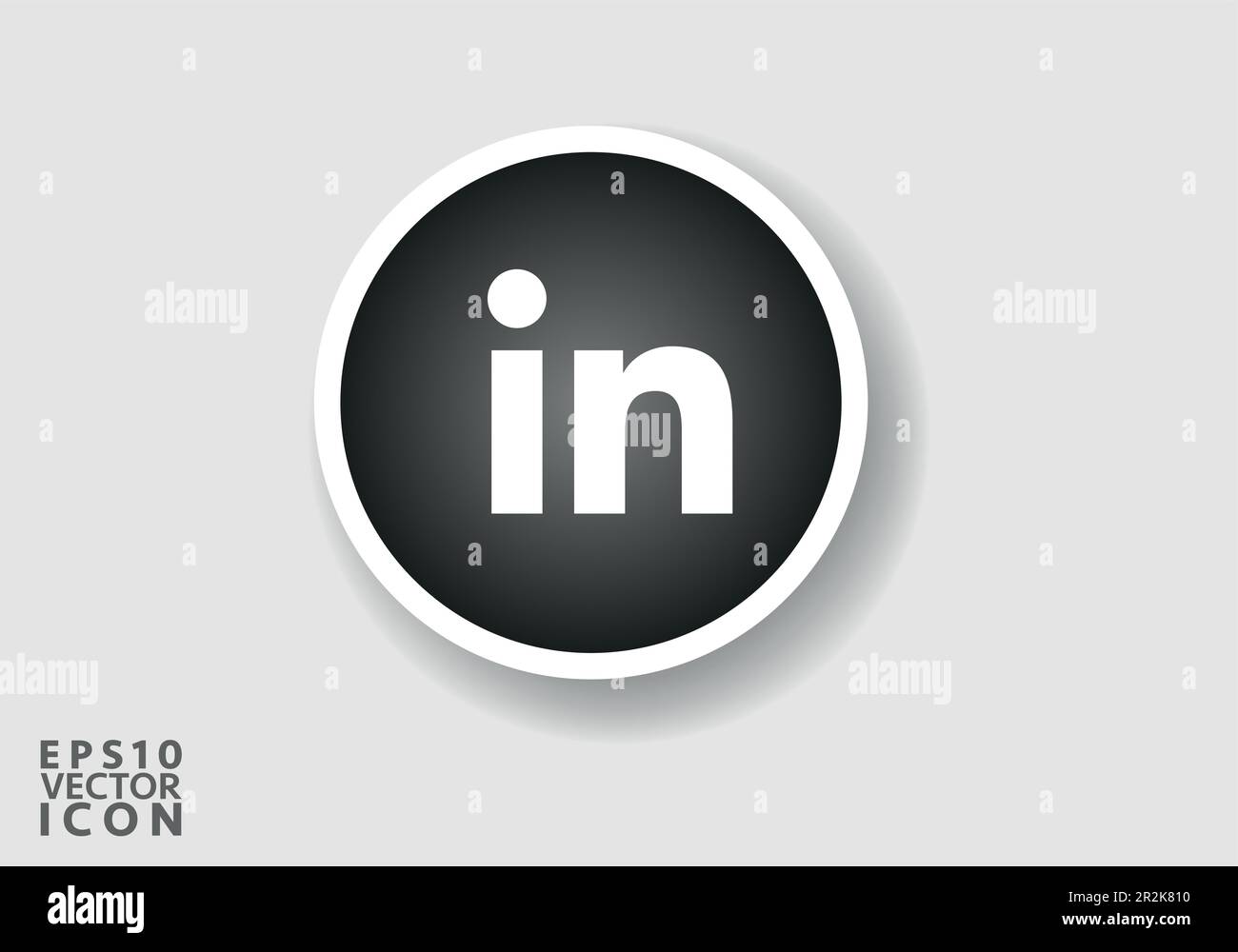 Linkedin logo vector is a stylized representation of the logo for the ...