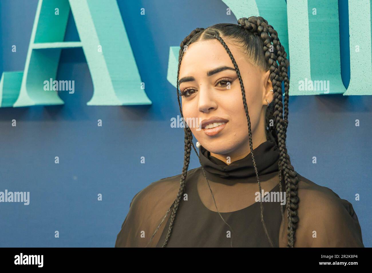 Madrid, Spain. 19th May, 2023. Carla Flila attends 'La Sirenita The