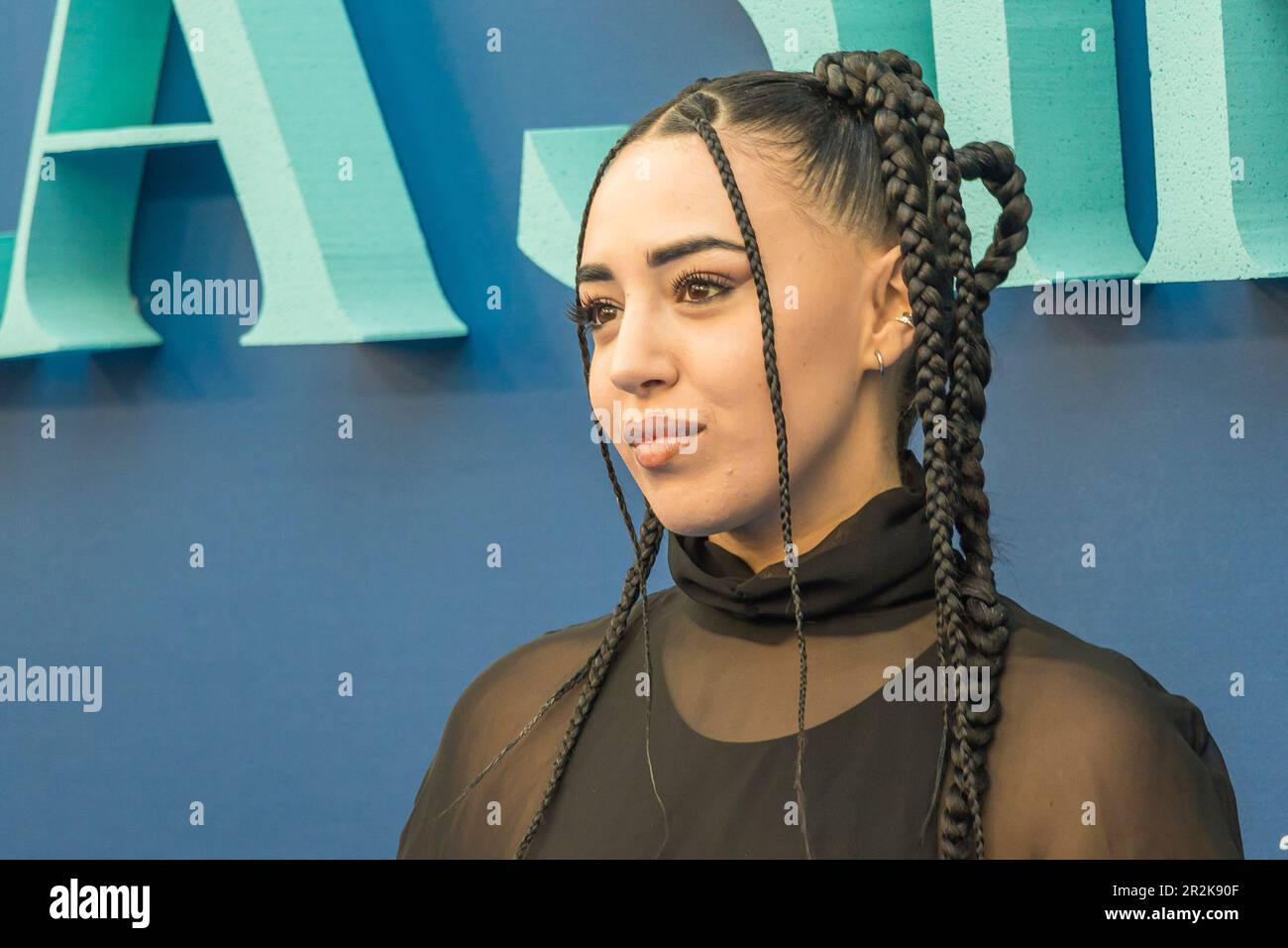 Madrid, Spain. 19th May, 2023. Carla Flila attends 'La Sirenita The