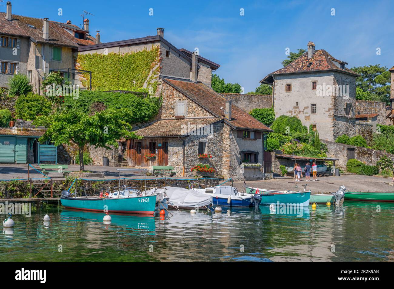 chateau-yvoire-hi-res-stock-photography-and-images-alamy