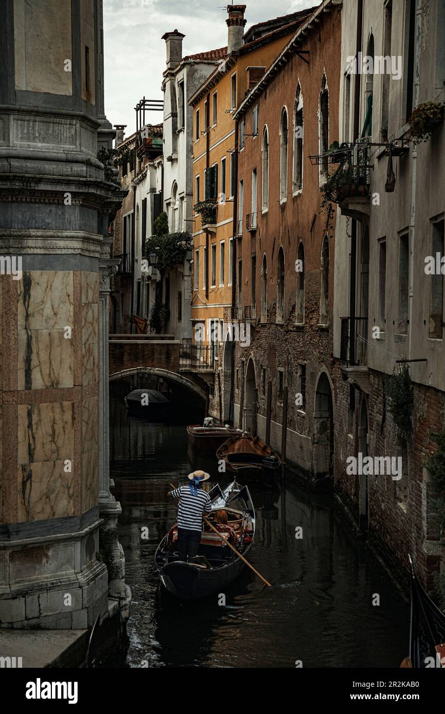 Venetian gondola in little venice hi-res stock photography and images ...