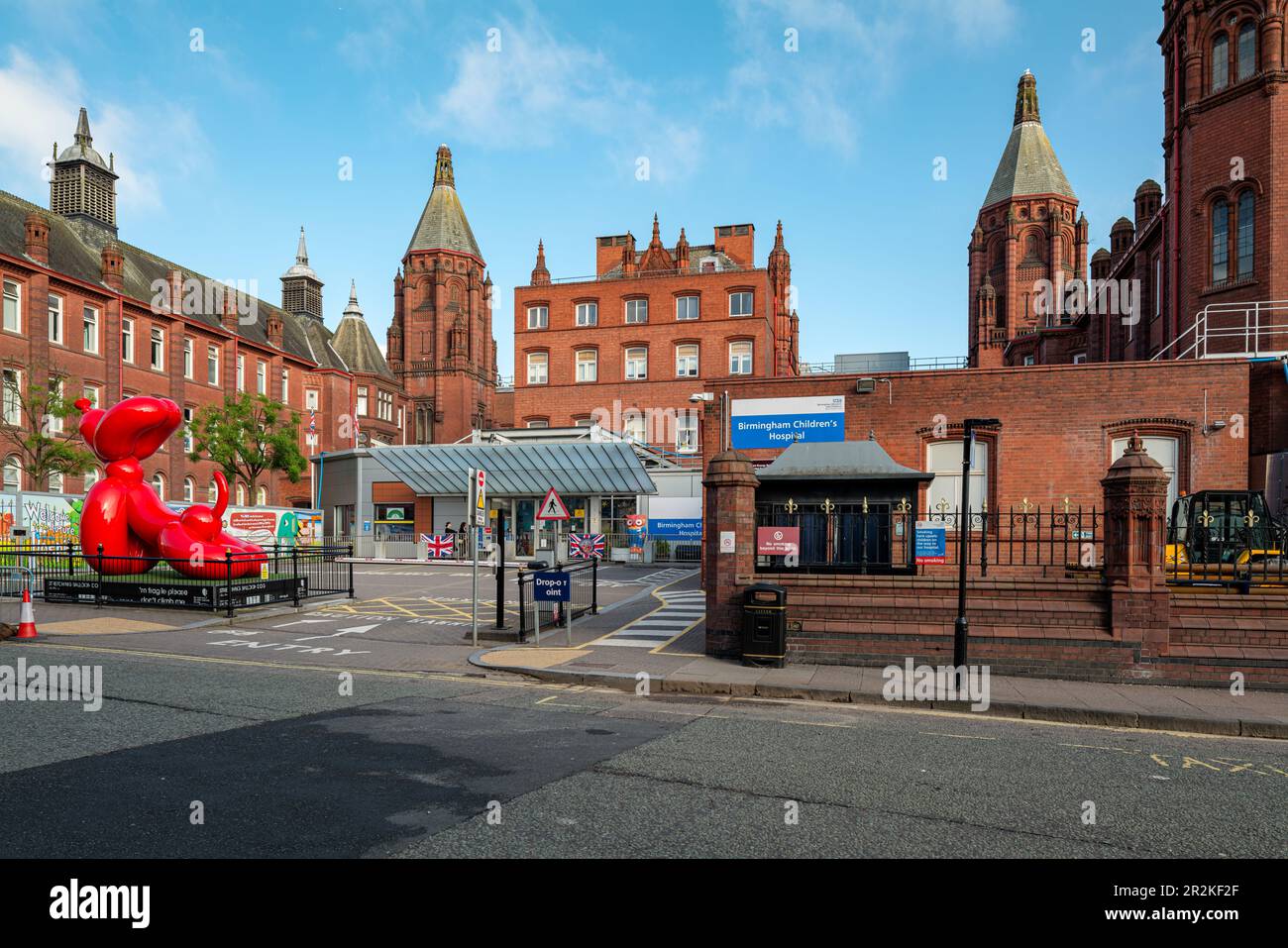 Birmingham Children's Hospital, Steelhouse Lane, Birmingham Stock Photo ...
