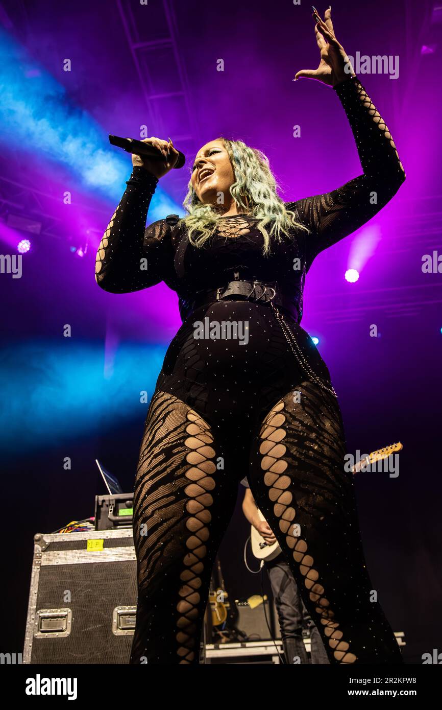 Milan Italy. 15 May 2023. The singer songwriter EMLYN performs live on ...