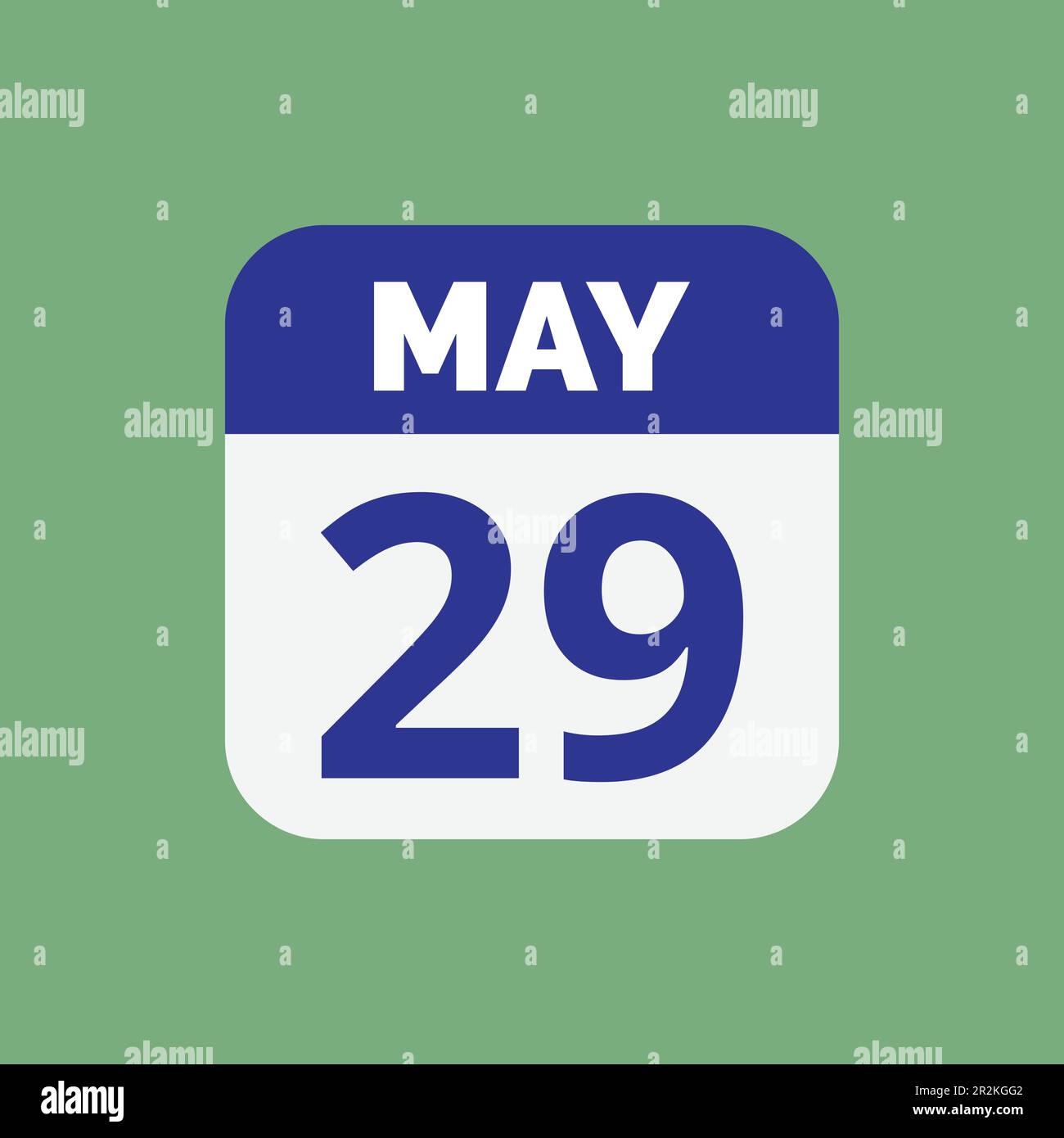 May 29 Calendar Date Icon Stock Vector Stock Vector Image & Art Alamy