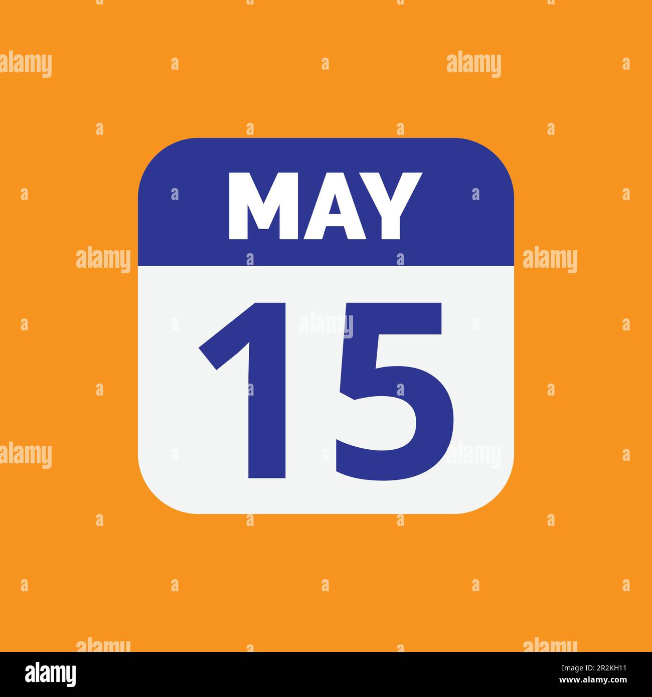 May 15 Calendar Date Icon Stock Vector Stock Vector Image & Art - Alamy