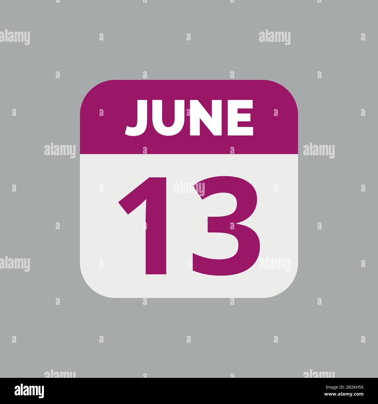 June 13 Stock Vector Images Alamy