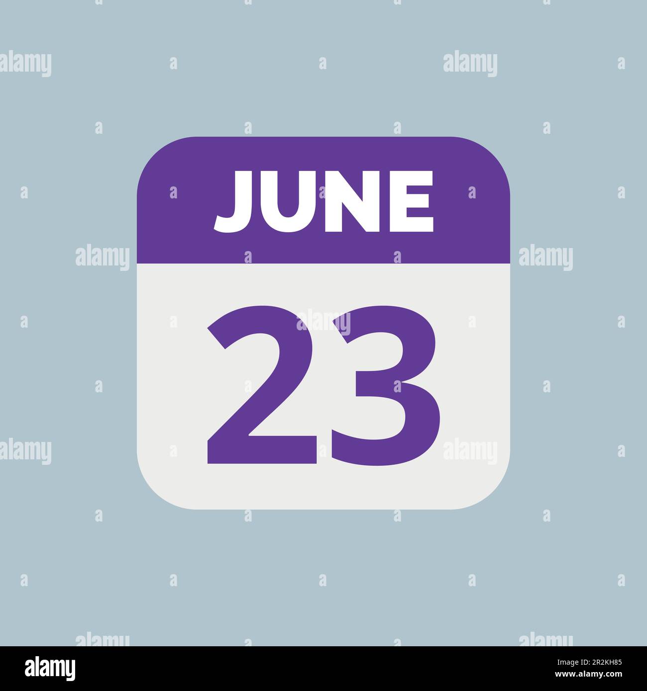 June 23 Calendar Date Icon Stock Vector Image Art Alamy June 23 Calendar Date Icon Stock Vector Image Art Alamy