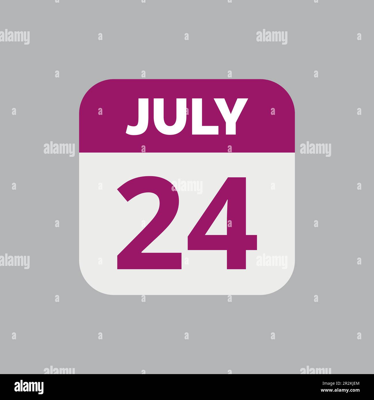 24 calendar Stock Vector Images Alamy