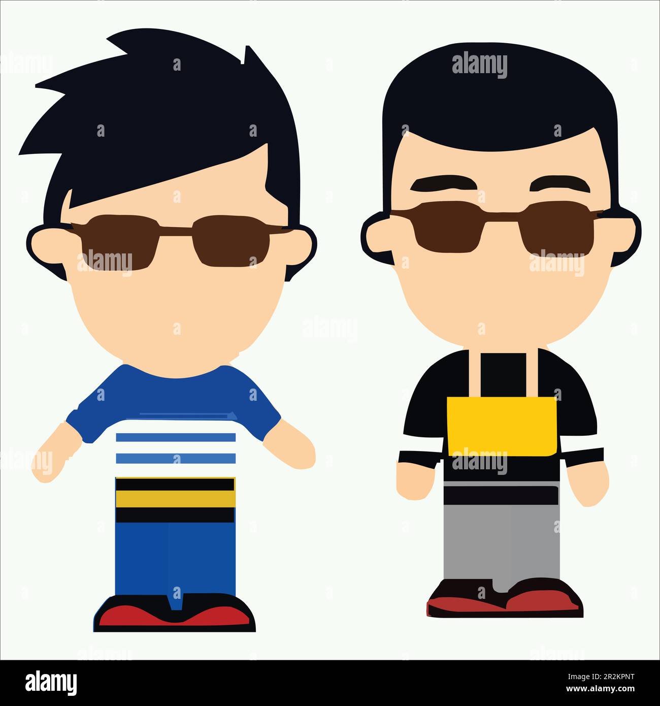 Cute cartoons designs vector file Stock Vector Image & Art - Alamy