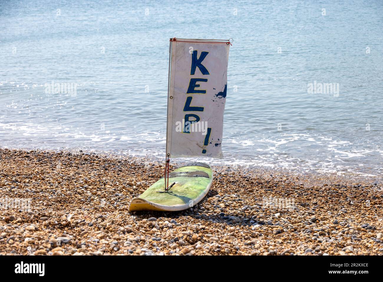 Hove Beach, City of Brighton & Hove, East Sussex, UK. Environmental