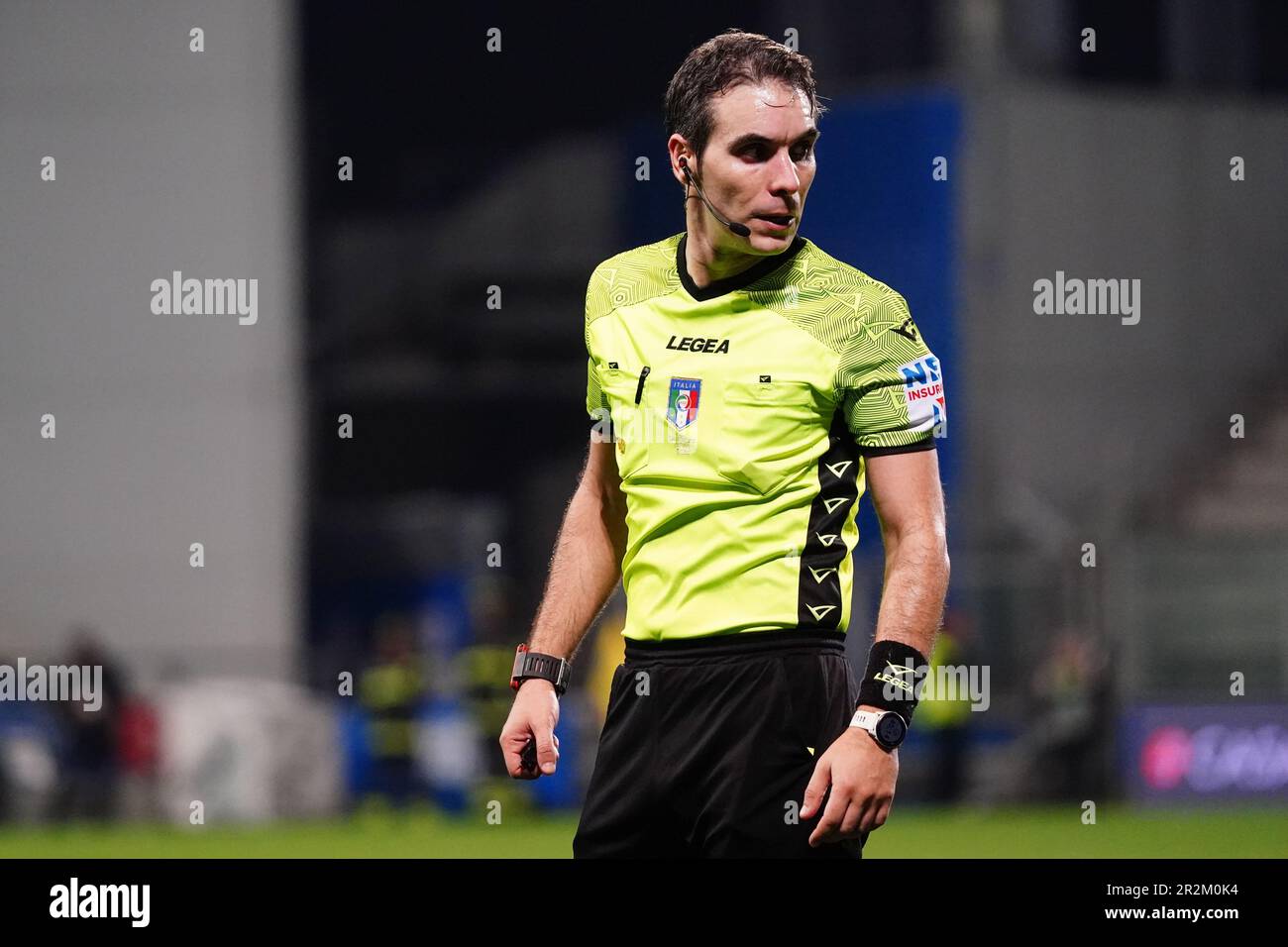 The referee Alberto Santoro during Modena FC vs SPAL, Italian soccer Serie B  match in Modena, Italy, April 22 2023 Stock Photo - Alamy