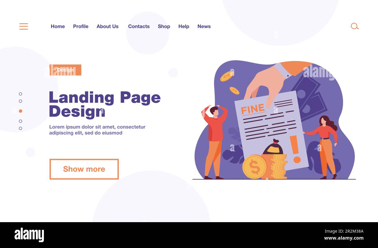 Punishment fine Cut Out Stock Images Pictures Alamy