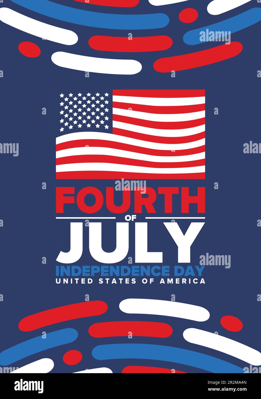 Independence Day in United States of America. The Fourth of July