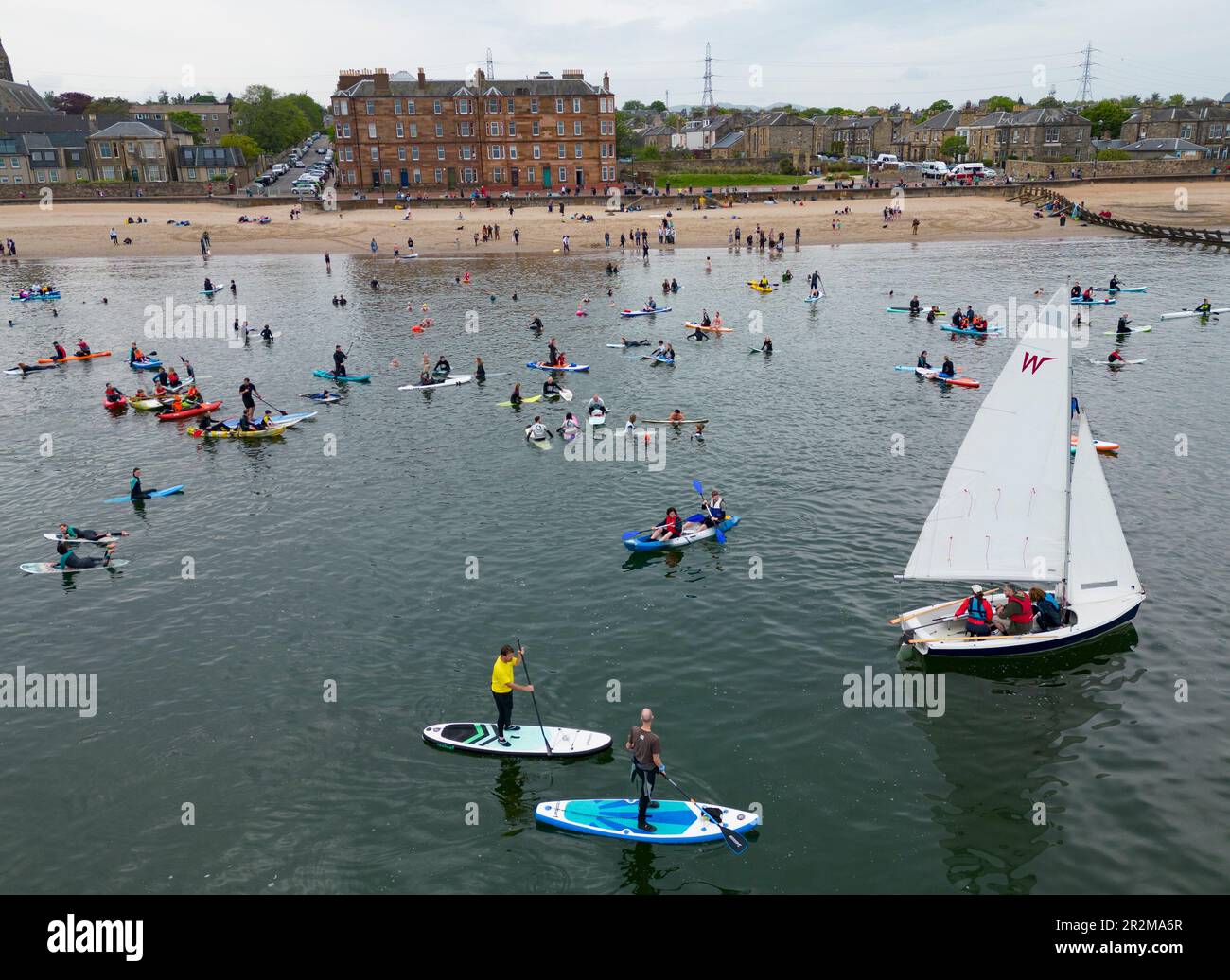 Portobello, Edinburgh, Scotland, UK. 20 May 2023. Watersport