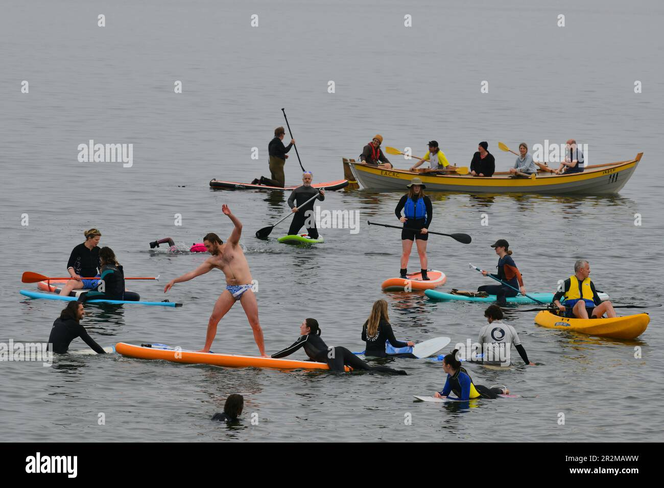 Edinburgh Scotland, UK 20 May 2023. Surfers Against Sewage National Day