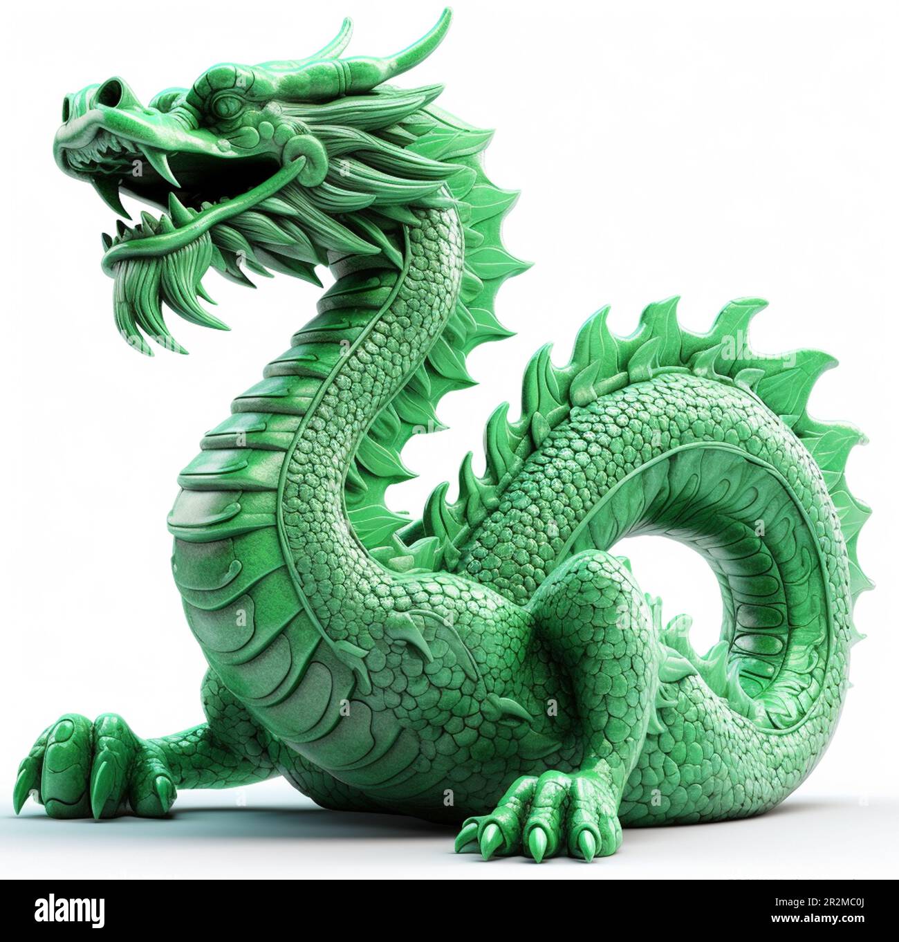 2024 year of the Green Wood Dragon, new year decoration, chinese