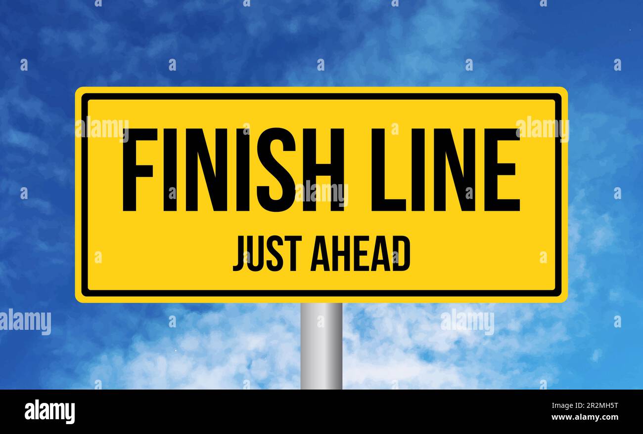 Finish Line Sign