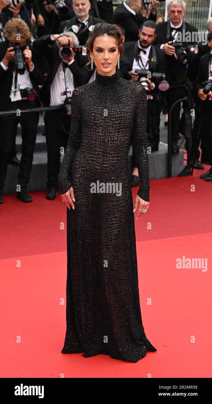 Alessandra Ambrosio attending the premiere for Killers of the Flower