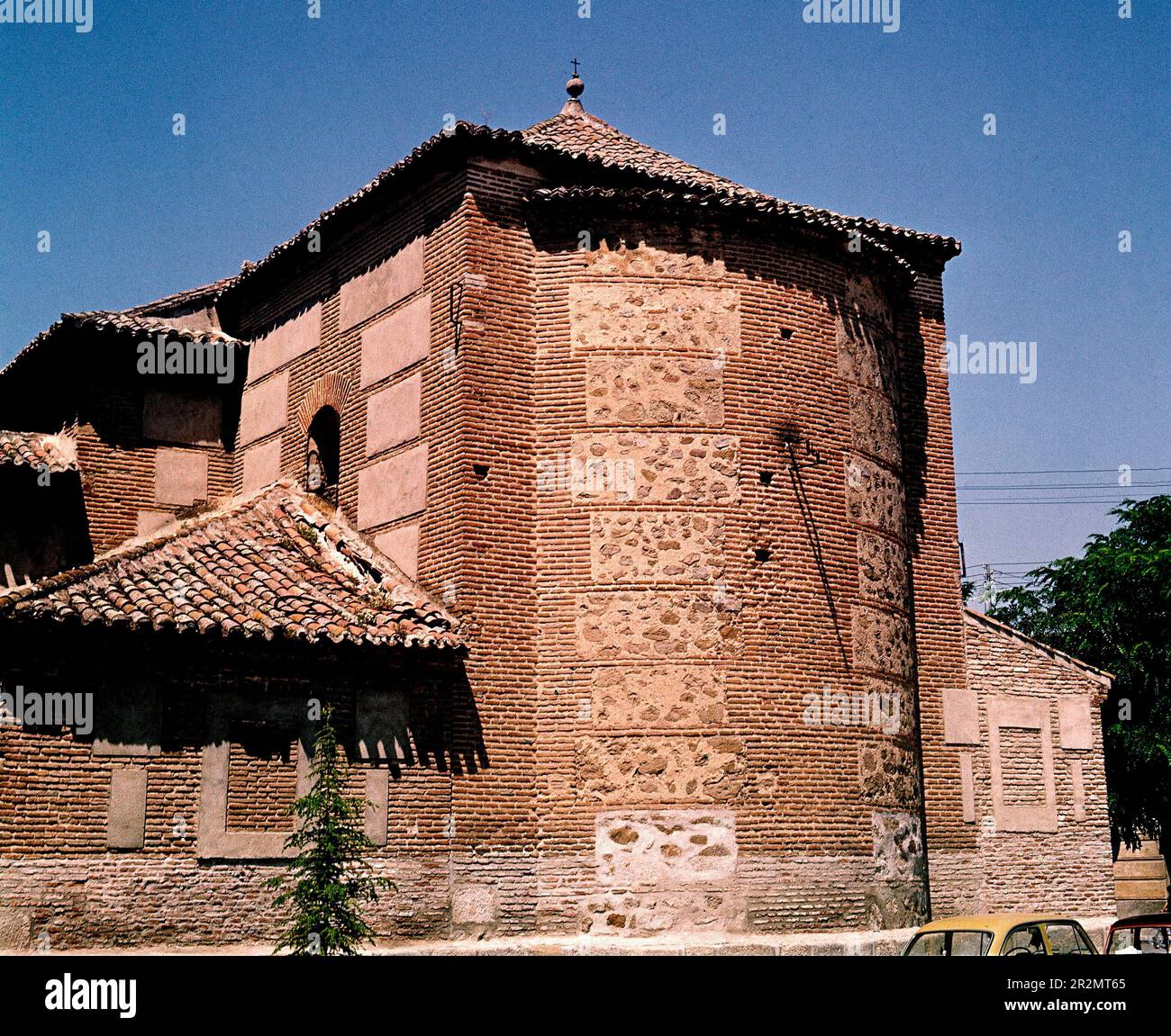 IGLESIA DE SAN ANDRES ABSIDE - FOTO AÑOS 70. Location: ST ANDREW'S CHURCH. TALAVERA DE LA REINA. Toledo. SPAIN. Stock Photo