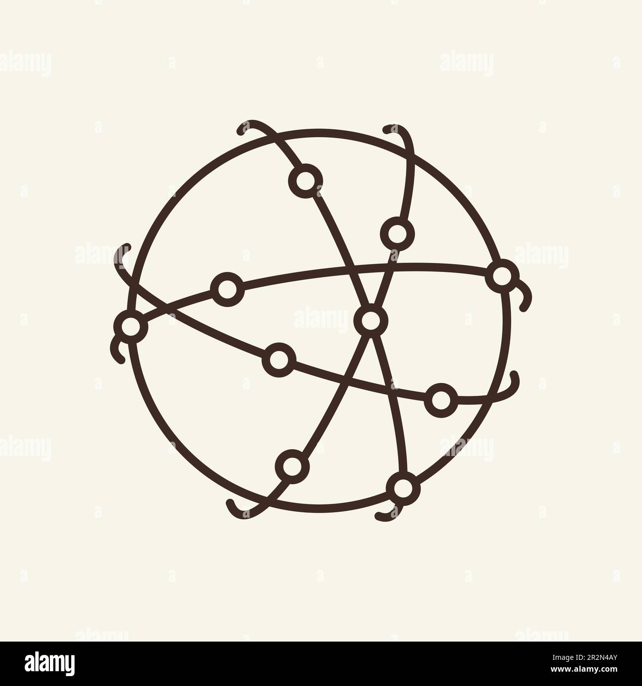 Network line icon Stock Vector Image & Art - Alamy