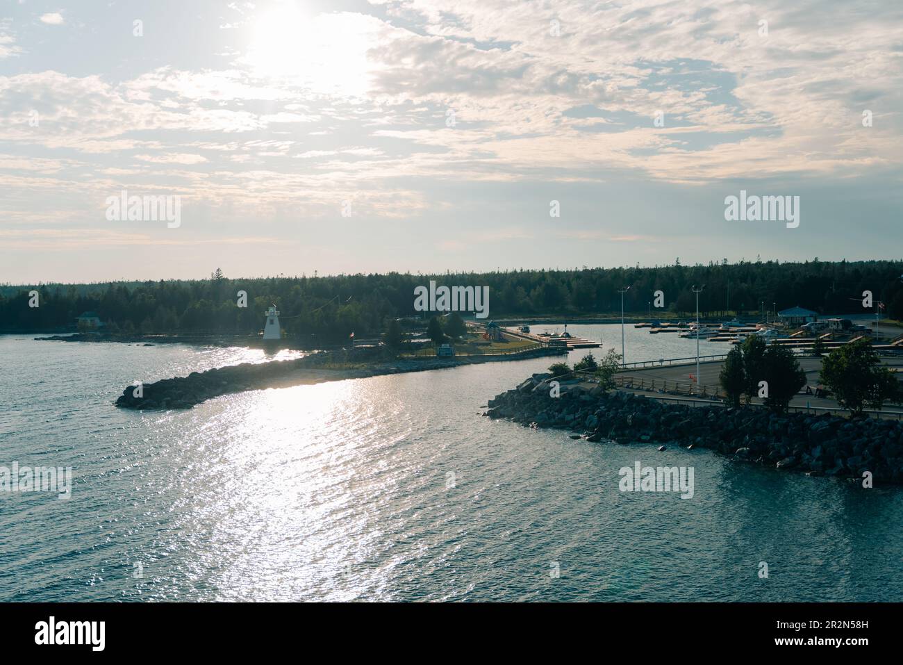 Map of south baymouth hires stock photography and images Alamy