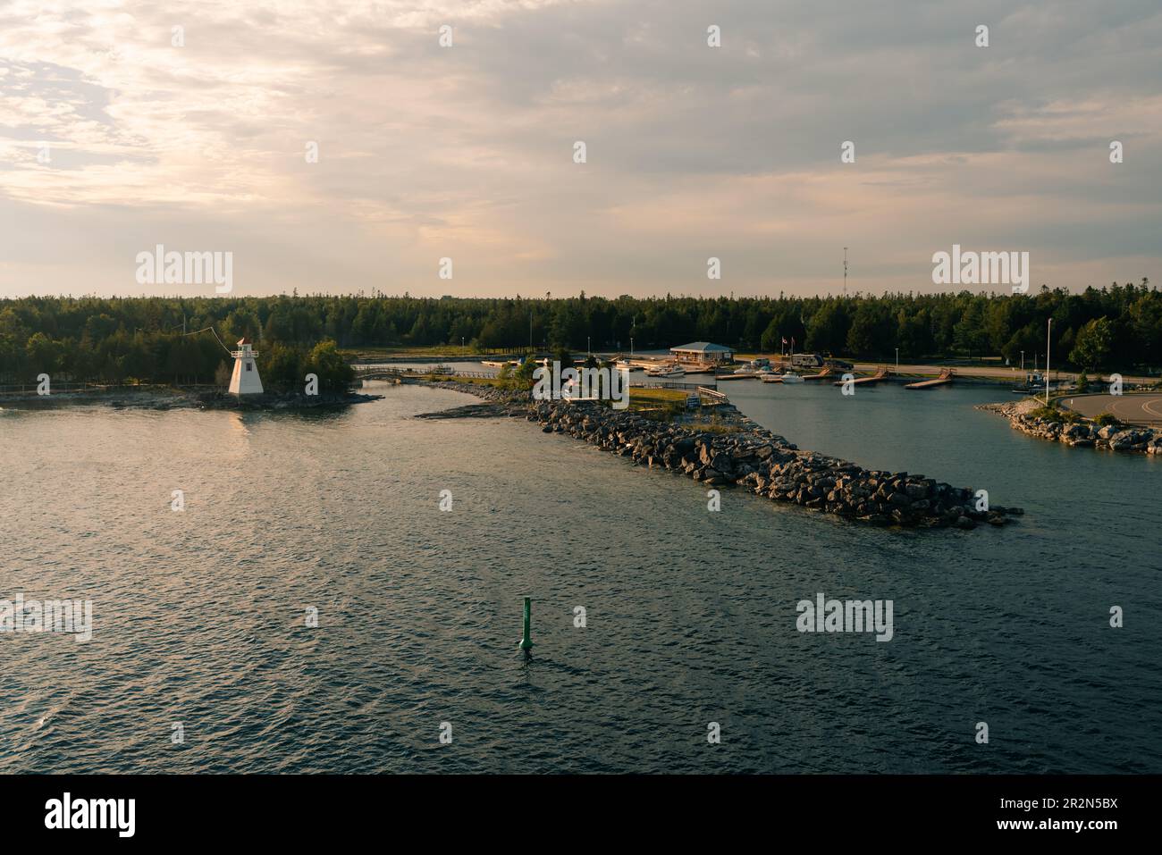 Map of south baymouth ontario hires stock photography and images Alamy