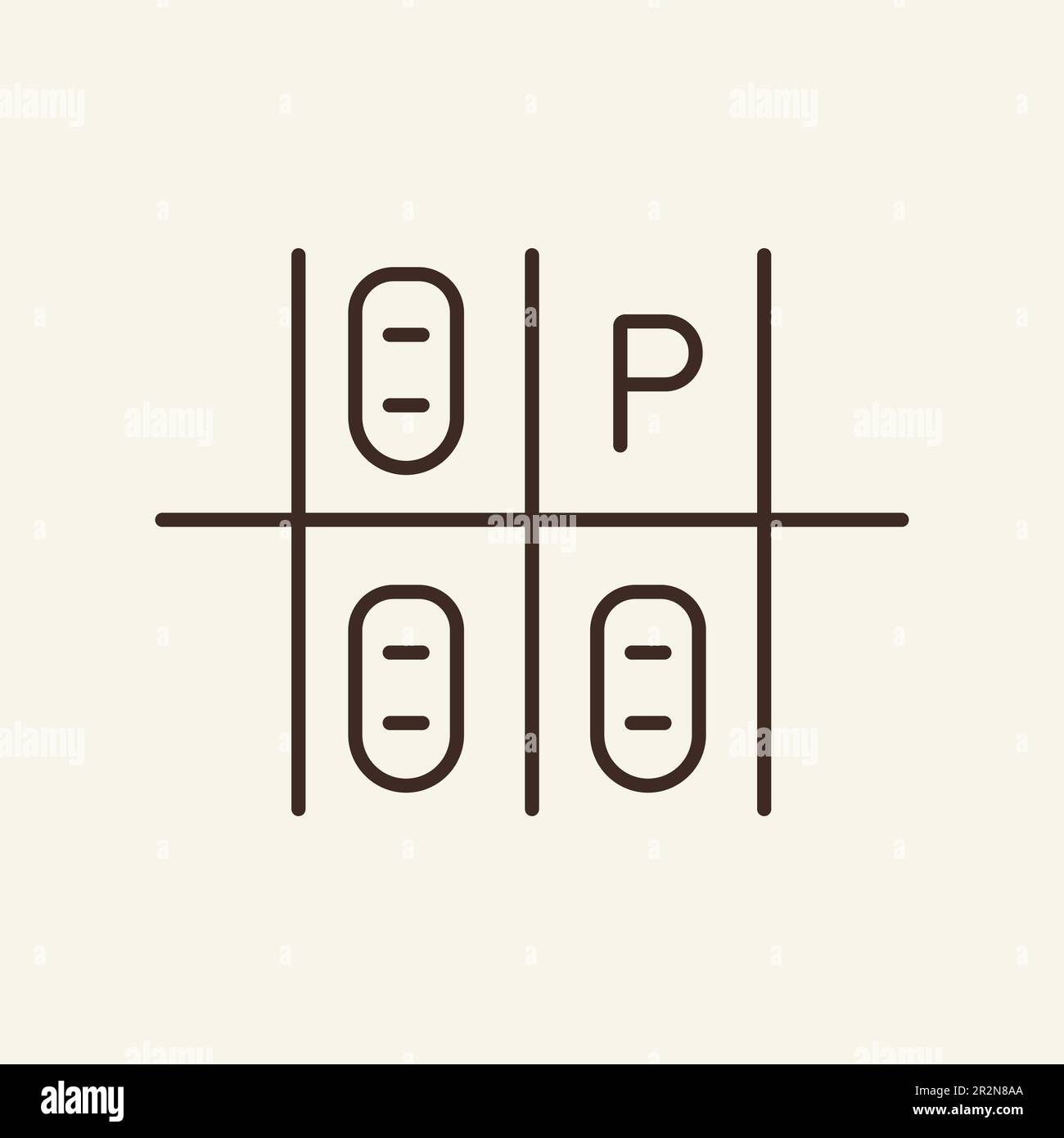 Icon place optimization Stock Vector Images - Alamy