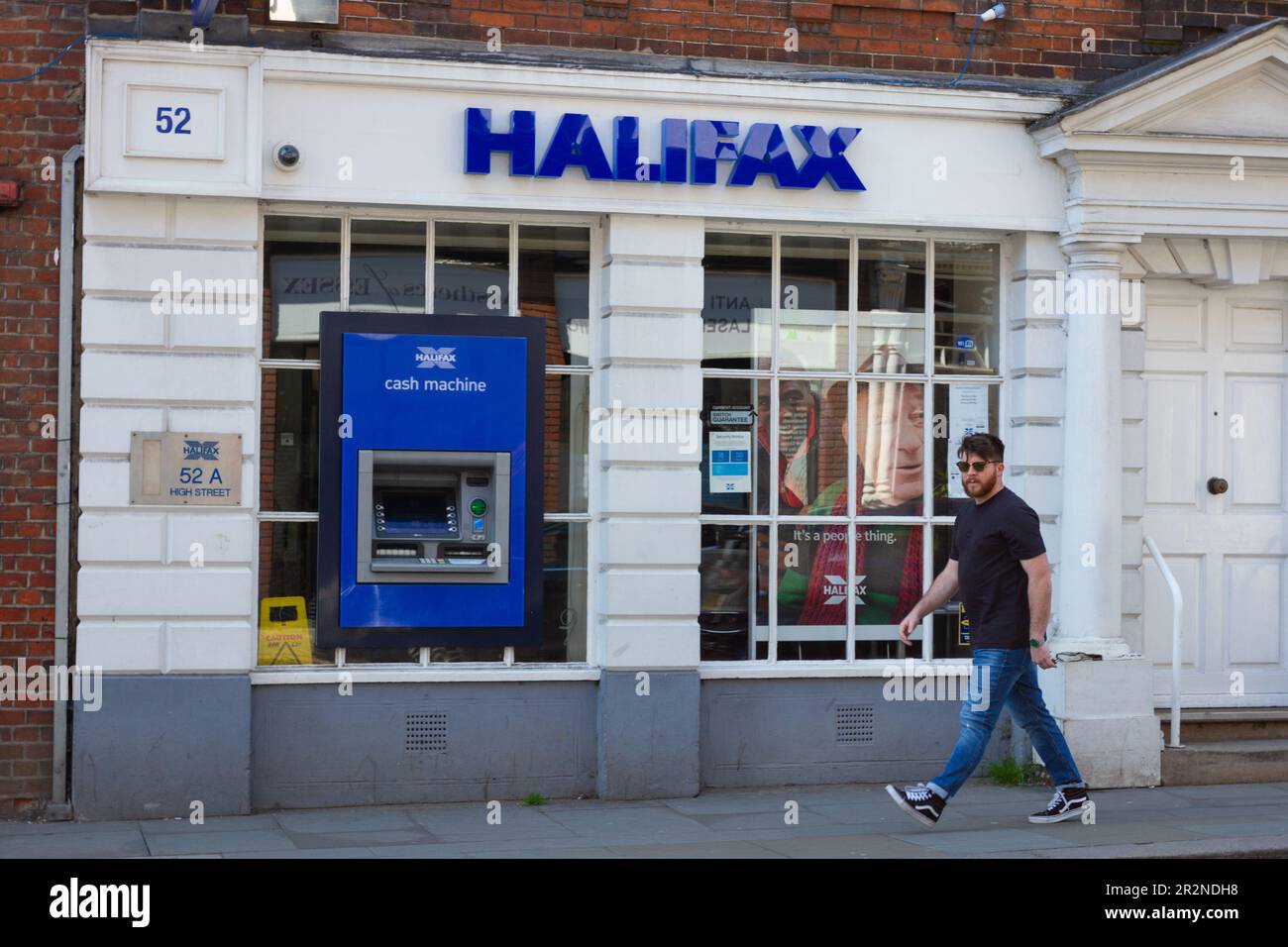 Maldon, Essex, Britain, 20/05/2023. The exodus of banks from UK high