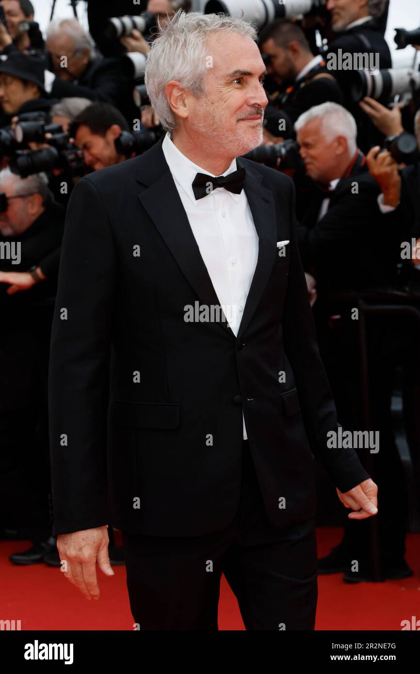 Alfonso Cuaron poses for photographers upon arrival at the premiere of ...