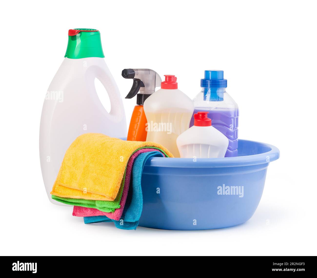 https://c8.alamy.com/comp/2R2NGF3/cleaning-items-isolated-on-a-white-background-2R2NGF3.jpg