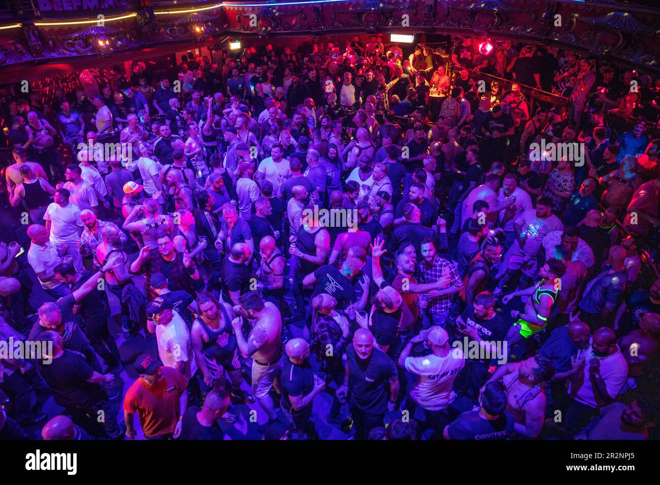 Revellers clubbing at The Grand in Clapham Junction Stock Photo