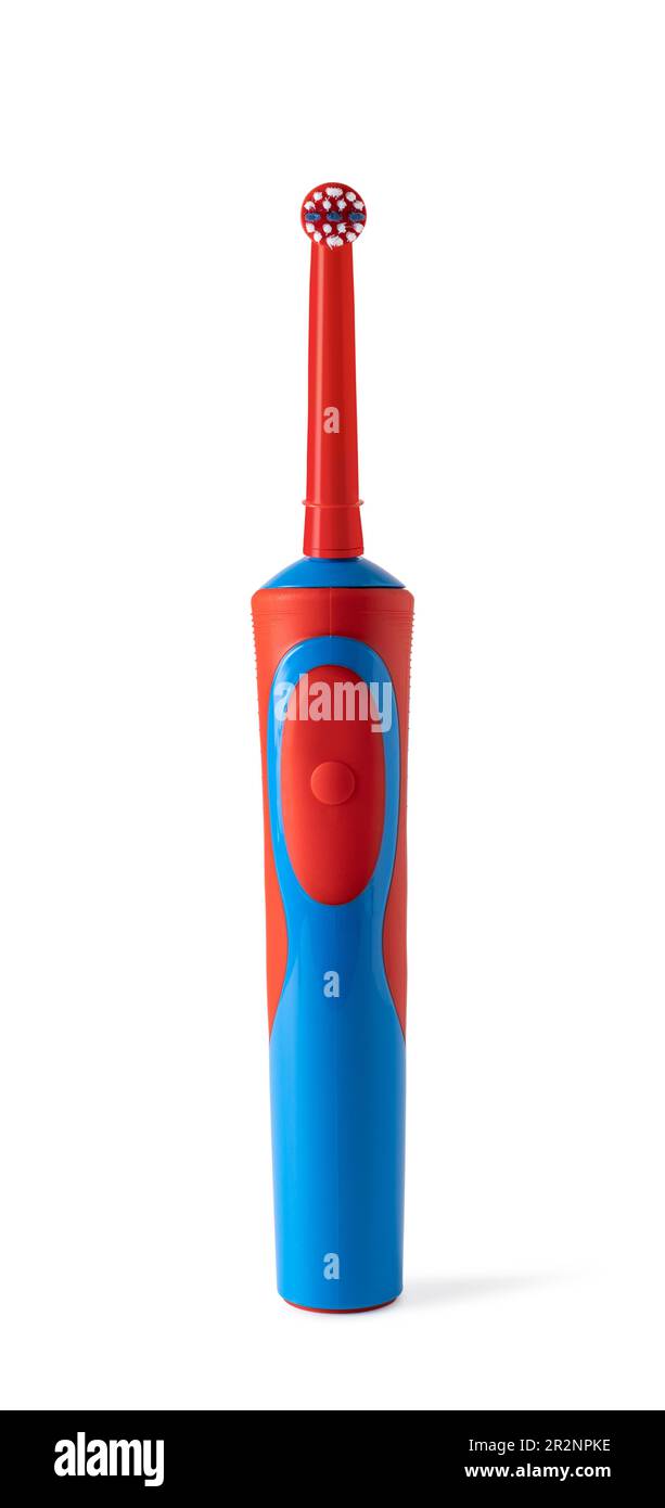 Electric Toothbrush on a white background Stock Photo - Alamy
