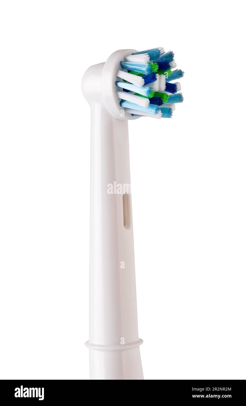 Electric Toothbrush on a white background Stock Photo - Alamy