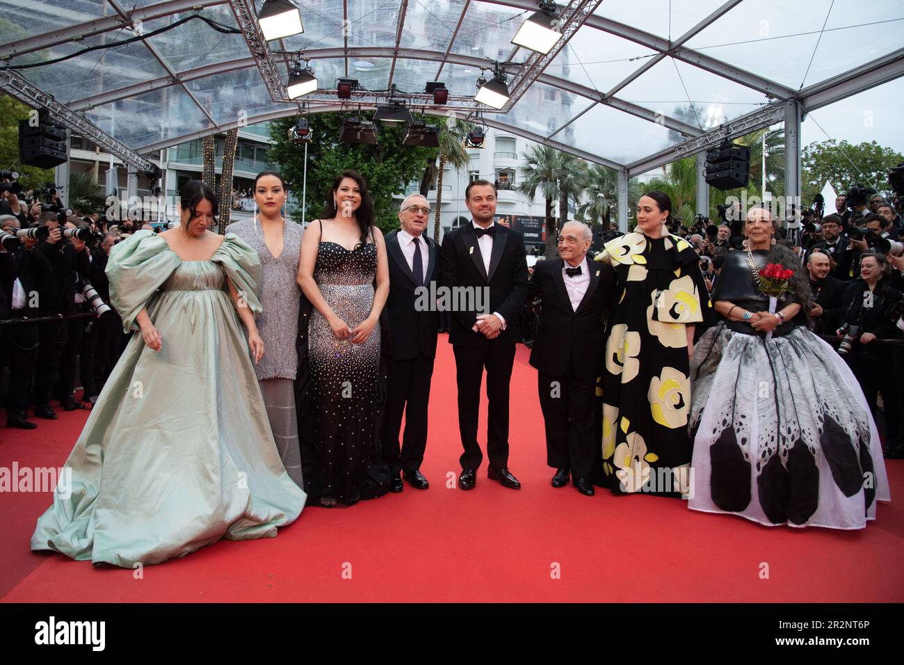 Cannes, France. 20th May, 2023. William Belleau, Leonardo DiCaprio ...