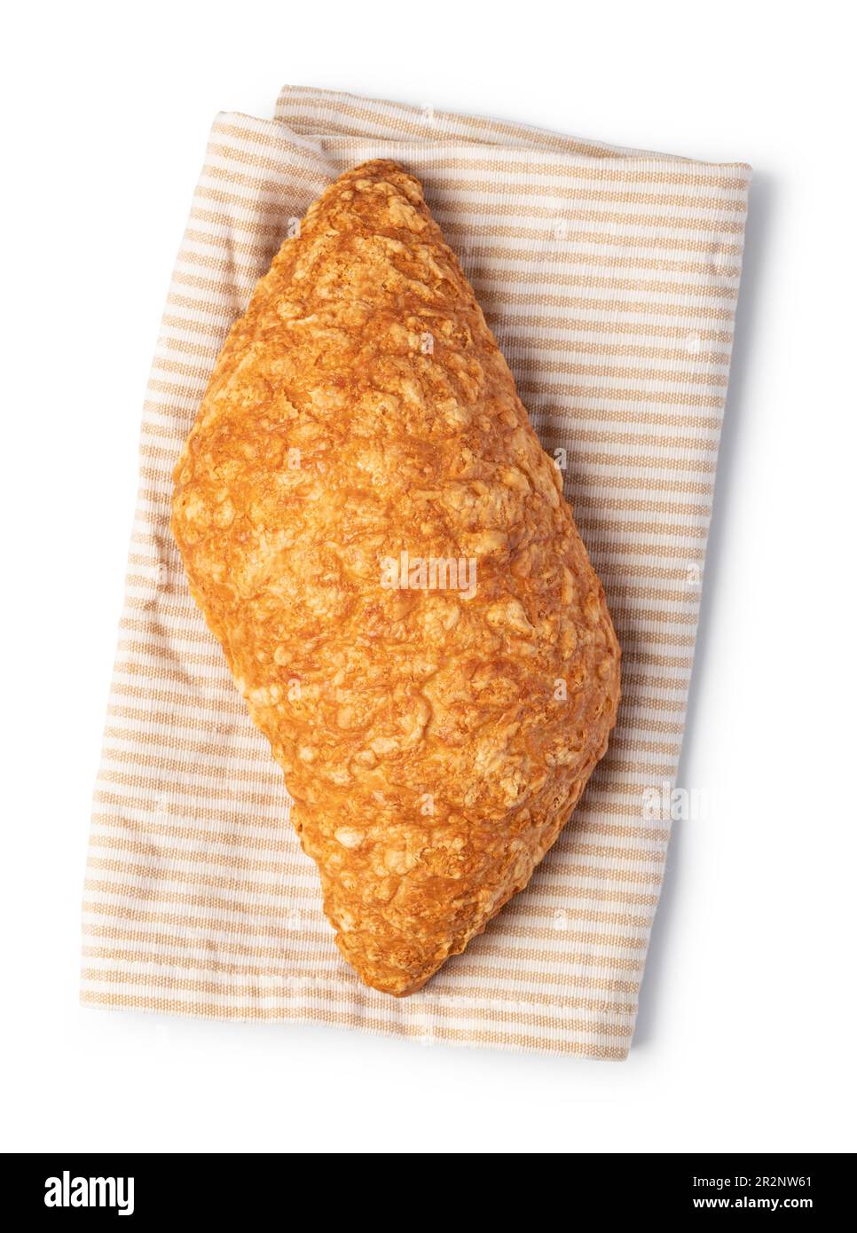 fresh baked bread isolated on white background Stock Photo - Alamy