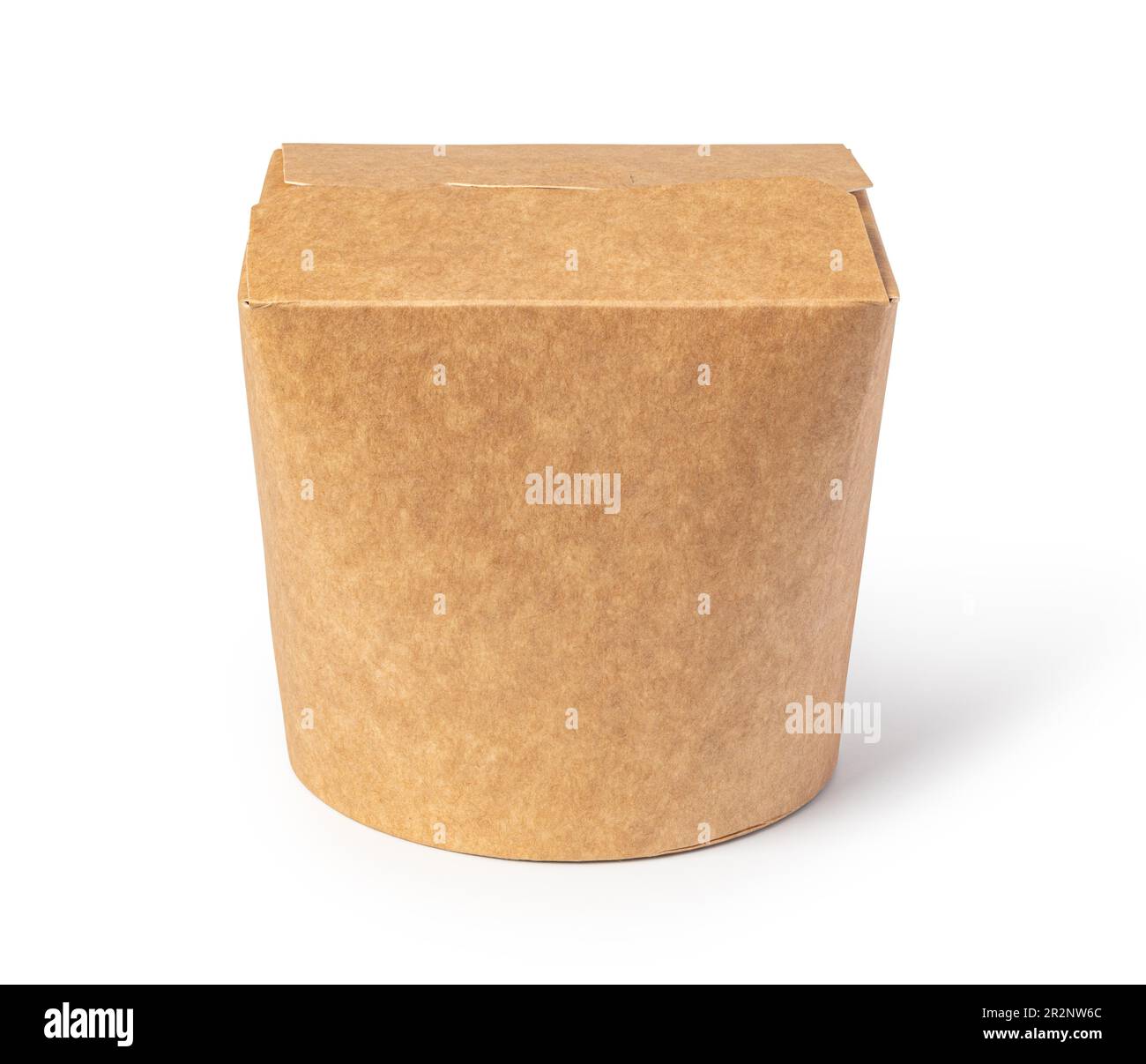 Unlabeled Ration Box brown unlabeled paper food box isolated on white background Stock Photo ...