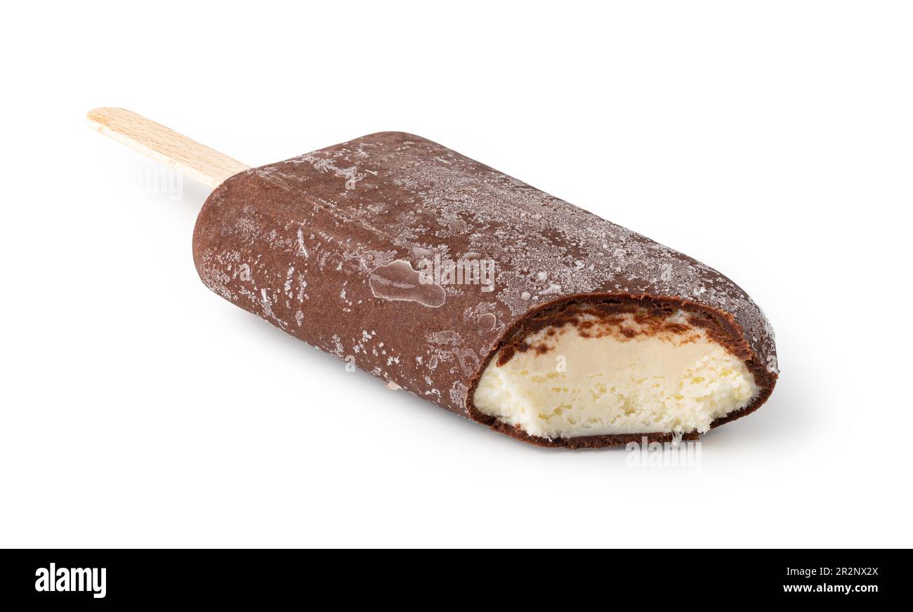 ice cream isolated on white background Stock Photo - Alamy