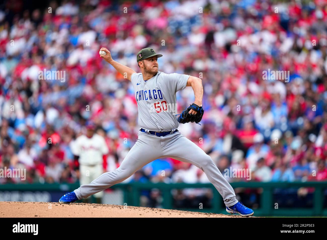 Chicago Cubs' Jameson Taillon pitches during the second inning of a